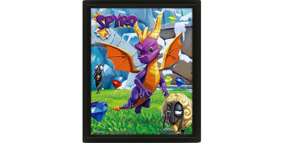 Постер 3D Spyro (Play Time)